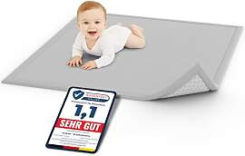 teskon Seidenweiche Krabbelmatte Baby 150x80x3cm