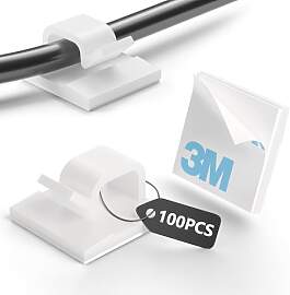 Tesmax Kabelhalter Selbstklebend,Kabelclips für