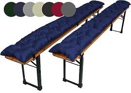 TexDeko® Garden 2er-Pack Bierbankauflagen für