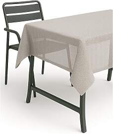 texpot Tischdecke 110 x 140 cm beige Gartendecke