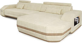 Textil Wohnlandschaft FRANKFURT IV - Stoffsofa