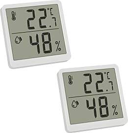 TFA Dostmann 2er SET Digitales Thermo-Hygrometer