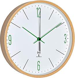 TFA Dostmann Analoge Design Funk-Wanduhr mit