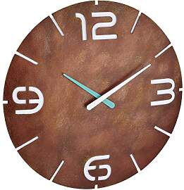 TFA Dostmann Analoge Funk-Wanduhr Contour,