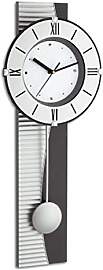 TFA Dostmann Analoge Pendeluhr, Wohnzimmeruhr, aus 