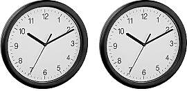 TFA Dostmann Analoge Wanduhr, 60.3064.01, modern,