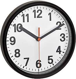 TFA Dostmann Analoge Wanduhr, 60.3538.01, inkl