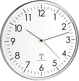 TFA Dostmann Analoge Wanduhr Funk, hohe