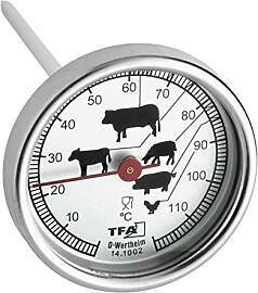 TFA Dostmann Analoges Bratenthermometer, 14.1002,