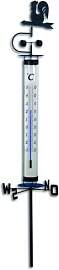 TFA Dostmann Analoges Gartenthermometer, mit