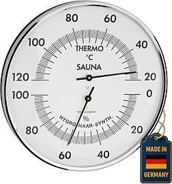 TFA Dostmann Analoges Sauna-Thermo-Hygrometer,