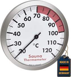 TFA Dostmann Analoges Sauna-Thermometer,