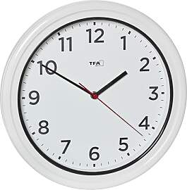 TFA Dostmann Außen Wanduhr wasserdicht, 60.3078,