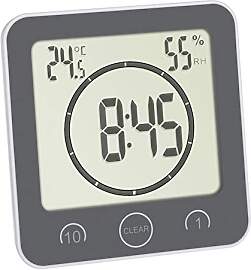 TFA Dostmann Bad-/ Küchenuhr mit Timer,