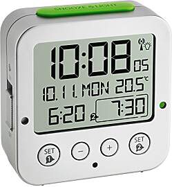 TFA Dostmann Bingo Funk-Wecker, 60.2528.54, autom. 