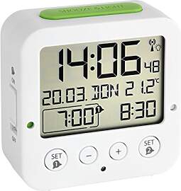 TFA Dostmann Bingo Funk-Wecker digital,