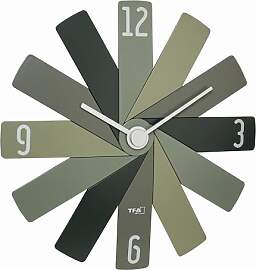 TFA Dostmann Clock in The Box analoge Wanduhr,