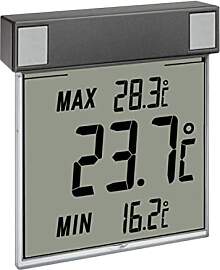 TFA Dostmann Digitales Fenster Thermometer,
