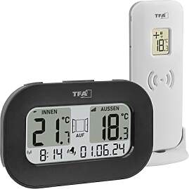 TFA Dostmann Digitales Funk Thermometer Cool@Home, 