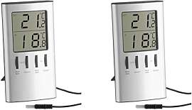TFA Dostmann Digitales Innen-Außen-Thermometer,