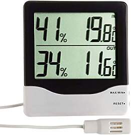 TFA Dostmann Digitales Thermo-Hygrometer für