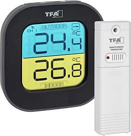 TFA Dostmann Funk Thermometer Fun mit