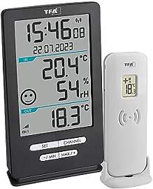 TFA Dostmann Funk Thermometer innen XENA HOME,