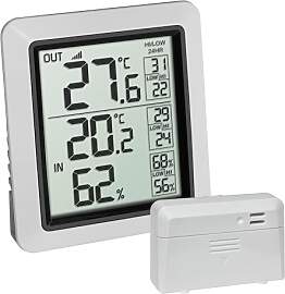 TFA Dostmann INFO Funk-Thermometer inkl.