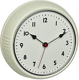 TFA Dostmann Retro Funk-Wanduhr, 60.3541.09,