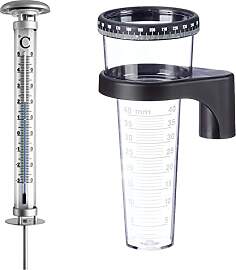 TFA Dostmann Solino analoges Gartenthermometer,