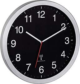 TFA Dostmann Wanduhr XL, 60.3545.01, analoge Funk