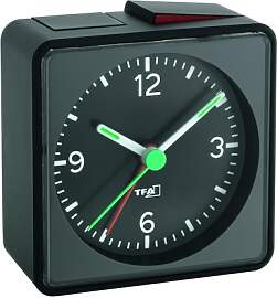 TFA Dostmann Wecker analog Push, 60.1013.01, ohne