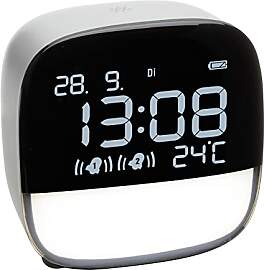 TFA Dostmann Wecker mit LED Nachtlicht digital,