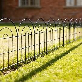 Thealyn Dekoratives Gartenzaun 61cm H x 33cm B (10 