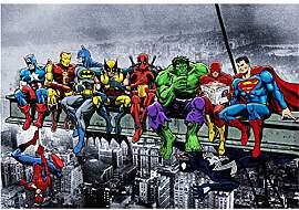 The Avengers DIY 5D Diamant Malen nach Zahlen Kit, 