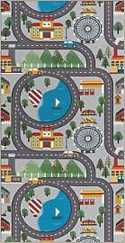 the carpet Happy Life – Kinderteppich