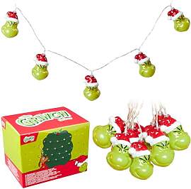 The Grinch LED Lichterkette Innen Weihnachten,