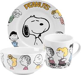 The Peanuts Frühstücksset Snoopy - Family -