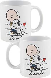 The Peanuts Snoopy Tasse - Danke Charlie Brown