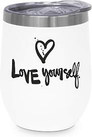 Thermobecher Love Yourself ca. 350ml