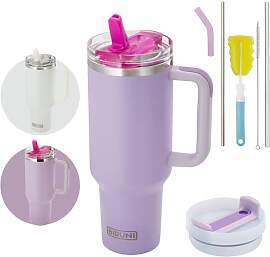 Thermobecher mit Strohhalm – Thermobecher 1,18L