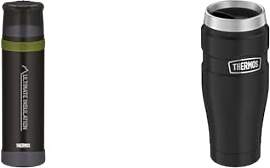 THERMOS MOUNTAIN BEVERAGE BOTTLE 0,9l, black & 