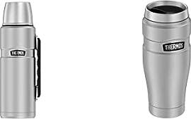 THERMOS Thermosflasche Edelstahl Stainless King,