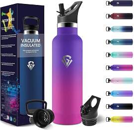 Thermosflasche, 500ML BPA-Frei, Trinkflasche