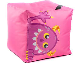 THISCOVER Sitzsack - Monster rosa
