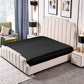 THXSILK 25 Momme Spannbettlaken Seide Bettlaken,