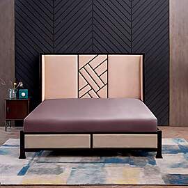 THXSILK Spannbettlaken Seide Bettlaken 90x200,