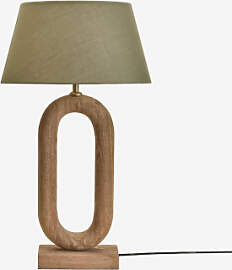 Tiberia Tischlampe Aus Mangoholz Mango-holz &