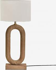 Tiberia Tischlampe Aus Mangoholz Mango-holz &