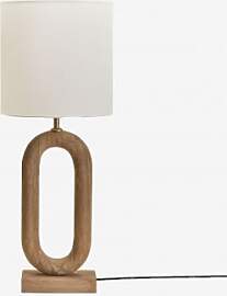 Tiberia Tischlampe Aus Mangoholz Mango-holz &